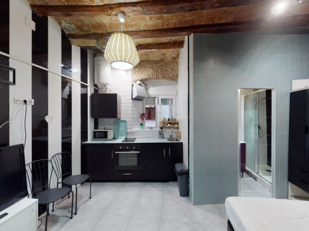 1 Bathroom Studio in El Raval